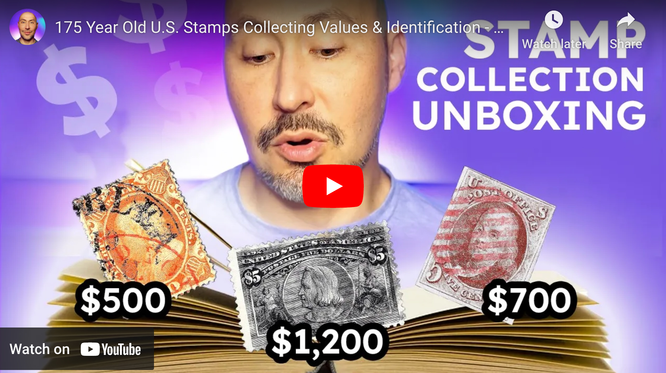 175 Year Old U.S. Stamps Collecting Values & Identification – Stamp Collection Review Ep. 4