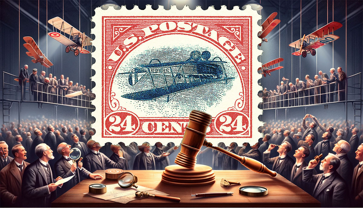 inverted jenny stamp sale