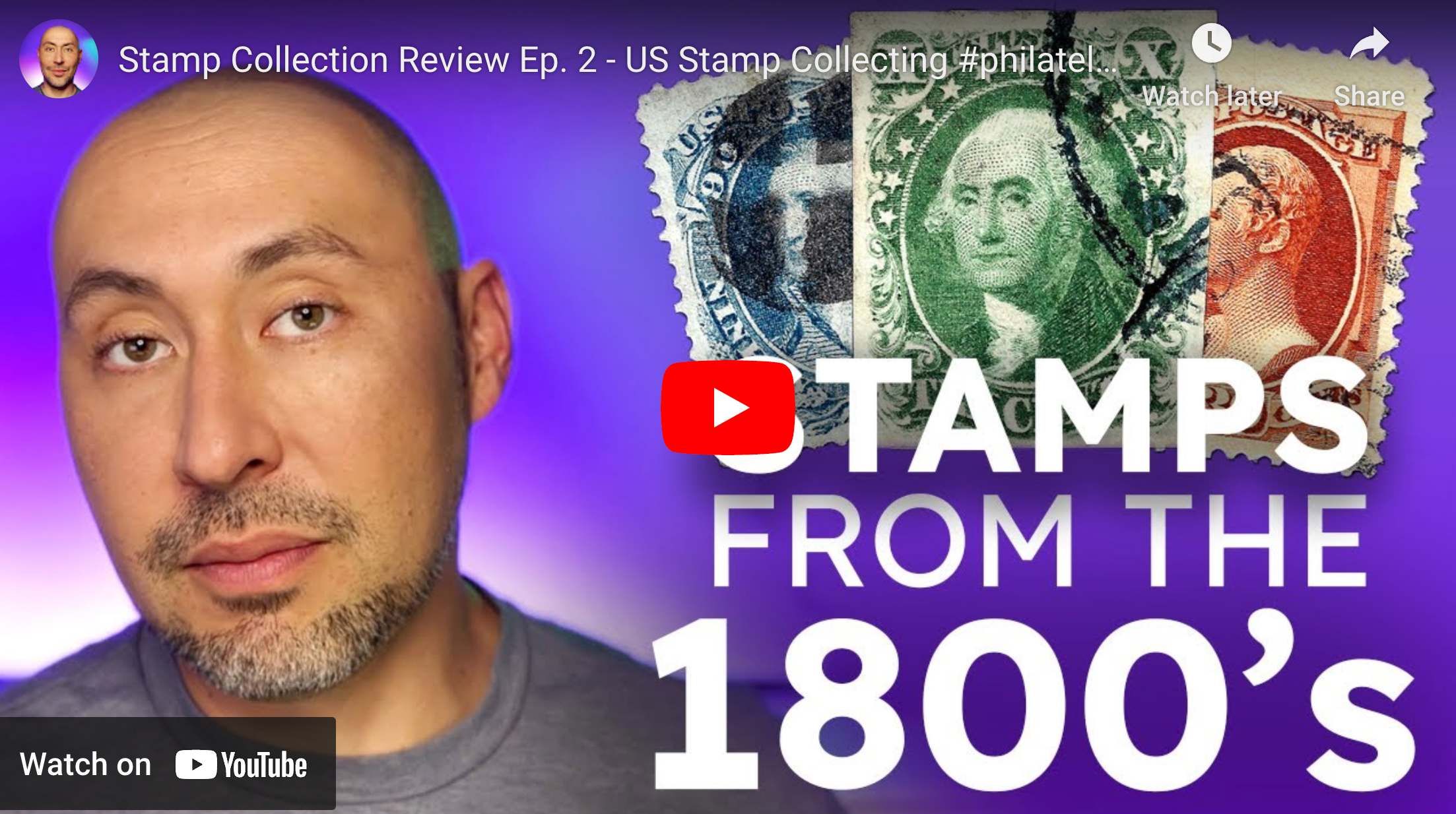 Stamp Collection Review Ep. 2 – U.S. Stamp Collecting