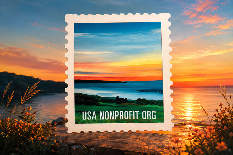 Summer Sunset Stamp Brings Nonprofit Rate To Collectors