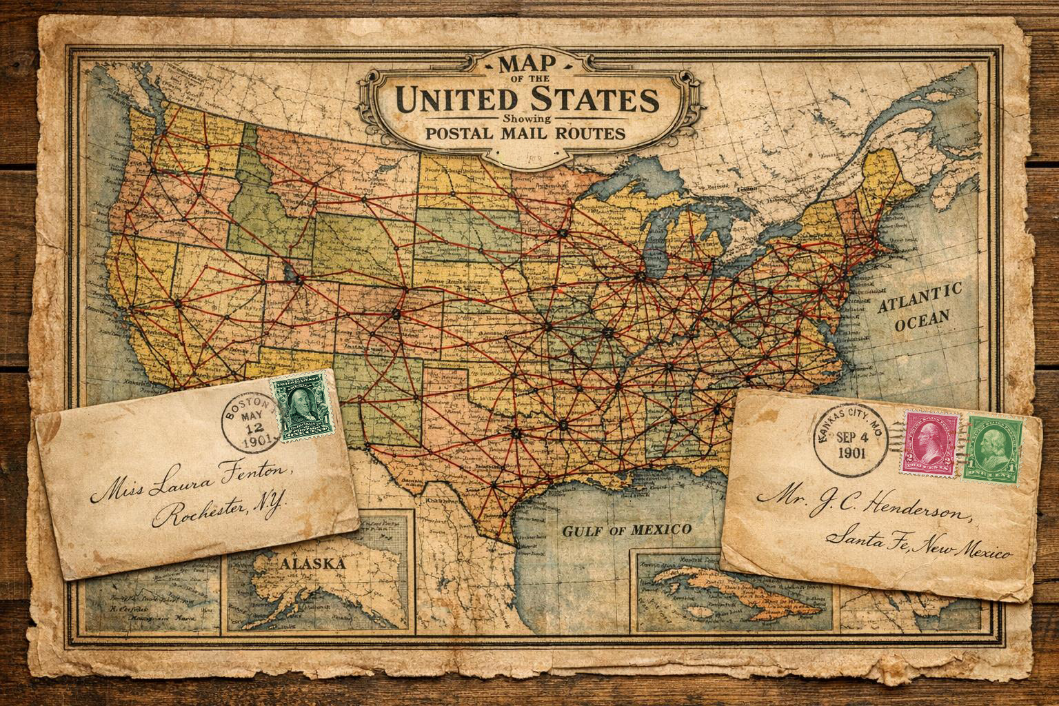 Tracing Postal Routes Through Historic Stamp Collections