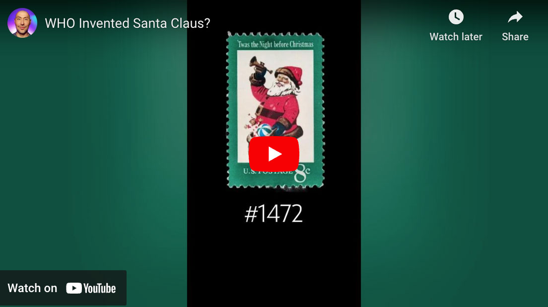 WHO Invented Santa Claus? (Scott #1472)