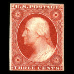 #10 Type I Orange Brown united states stamp scott #10