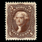 #105 Re-Issue united states stamp scott #105