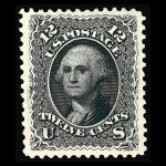 #107 Re-Issue united states stamp scott #107