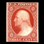 #10A Type I Orange Brown united states stamp scott #10A