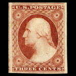 #11 Type I Dull Red united states stamp scott #11