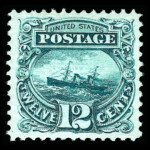 #117 united states stamp scott #117
