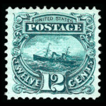 #117 united states stamp scott #117