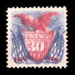 #121 united states stamp scott #121