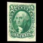 #13 Type I united states stamp scott #13
