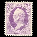 #153 Without Grill united states stamp scott #153