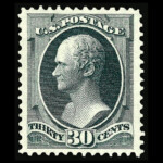 #165 Gray Black united states stamp scott #165