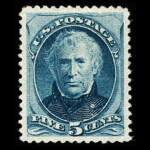 #185 Soft Porous Paper united states stamp scott #185