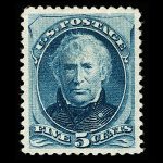 #185 Soft Porous Paper united states stamp scott #185