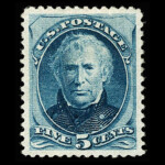 #185 Soft Porous Paper united states stamp scott #185