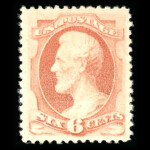 #186 Soft Porous Paper united states stamp scott #186