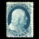 #19 Type Ia united states stamp scott #19
