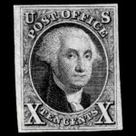 #2 united states stamp soctt #2