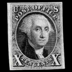 #2 united states stamp soctt #2