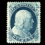 #20 Type II united states stamp scott #20
