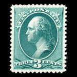 #207 Re-Engraved united states stamp scott #207