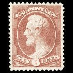 #208 Re-Engraved united states stamp scott #208