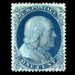 #21 Type III united states stamp scott #21