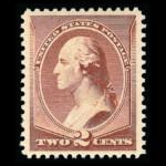 #210 Red Brown united states stamp scott #210