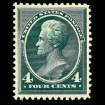 #211 Blue Green united states stamp scott #211