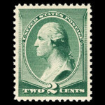 #213 Green united states stamp scott #213