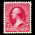 #220 Carmine united states stamp scott #220