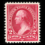 #250 Carmine Type I united states stamp scott #250