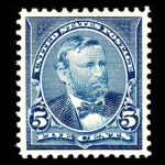 #281 Blue united states stamp scott #281