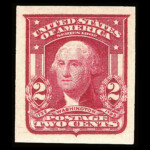 #320A Type II Imperf united states stamp scott #320A