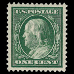 #357 Bluish Paper united states stamp scott #357
