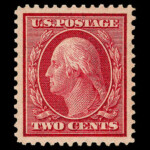 #358 Bluish Paper united states stamp scott #358
