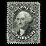 #36 Plate 1 united states stamp scott #36