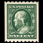 #390 p8.5 Wmk 190 united states stamp scott #390