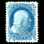 #40 Re-Issue united states stamp scott #40