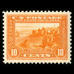 #400A p12 Orange united states stamp scott #400A