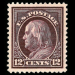 #417 p12 Wmk 190 united states stamp scott #417
