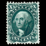 #43 Re-Issue united states stamp scott #43