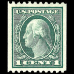 #448 Rotary Wmk 190 united states stamp scott #448