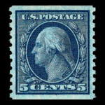 #458 Rotary Wmk 190 united states stamp scott #458