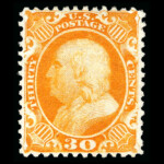 #46 Re-Issue united states stamp scott #46