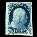 #6 Type Ib united states stamp scott #6