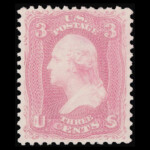 #64 Pink united states stamp scott #64