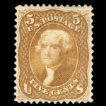 #67 Buff united states stamp scott #67