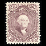 #70 Red Lilac united states stamp scott #70